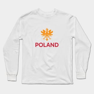 Poland National Symbol Long Sleeve T-Shirt